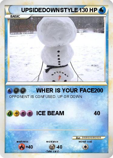 Pokemon UPSIDEDOWNSTYLE