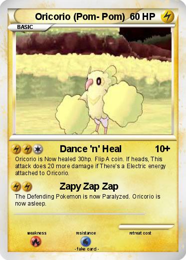 Pokemon Oricorio (Pom- Pom)