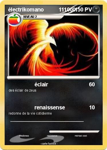 Pokemon électrikomano          111000