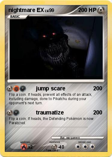 Pokemon nightmare EX