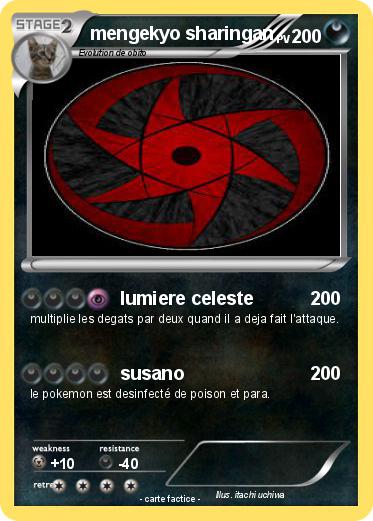 Pokemon mengekyo sharingan