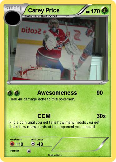 Pokemon Carey Price