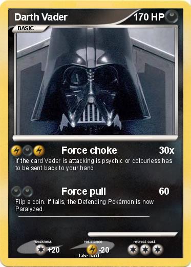 Pokemon Darth Vader
