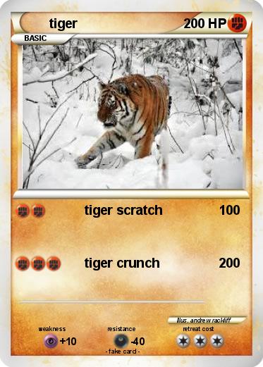 Pokemon tiger
