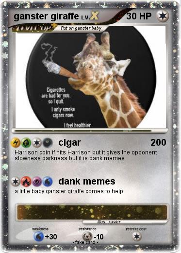 Pokemon ganster giraffe