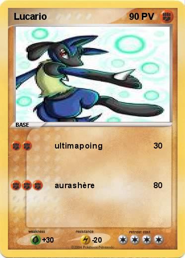 Pokemon Lucario