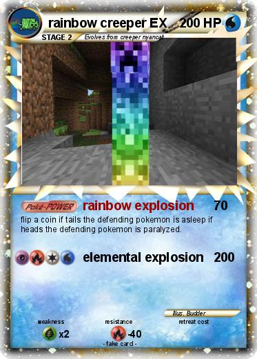 Pokemon rainbow creeper EX