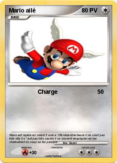 Pokemon Mario ailé