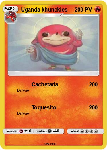 Pokemon Uganda khunckles