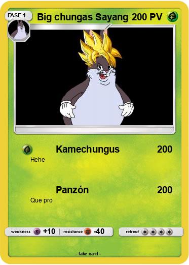 Pokemon Big chungas Sayang