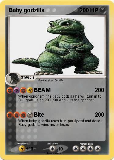 Pokemon Baby godzilla