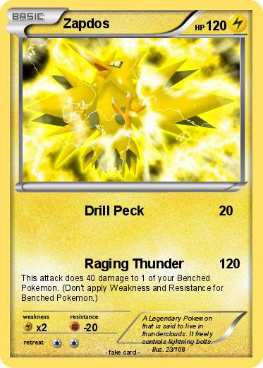 Pokemon Zapdos