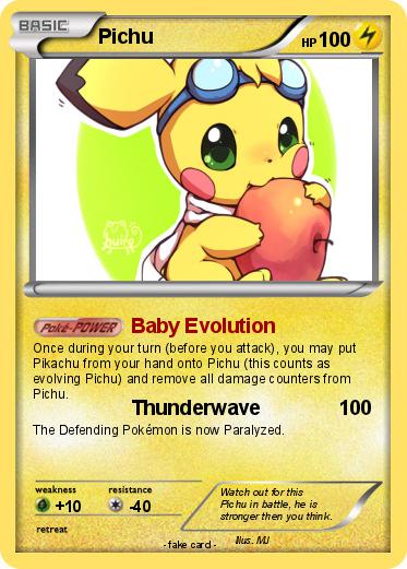 Pokemon Pichu