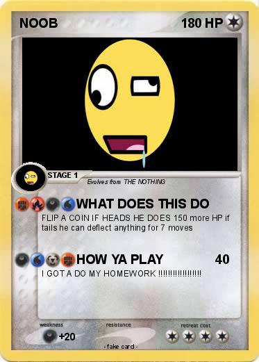 Pokemon NOOB