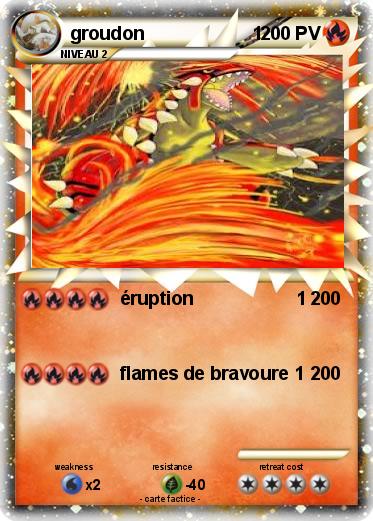 Pokemon groudon                     1