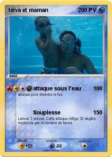 Pokemon teïva et maman