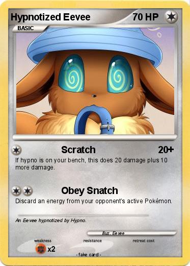 Pokemon Hypnotized Eevee