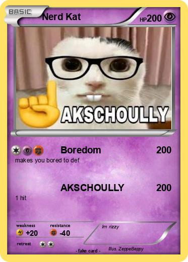 Pokemon Nerd Kat