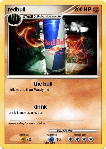 Pokemon redbull