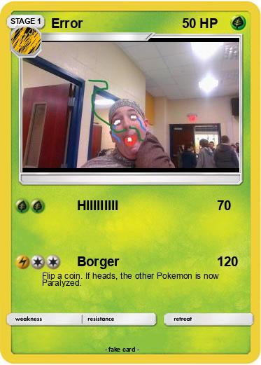 Pokemon Error