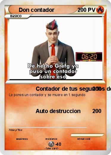 Pokemon Don contador