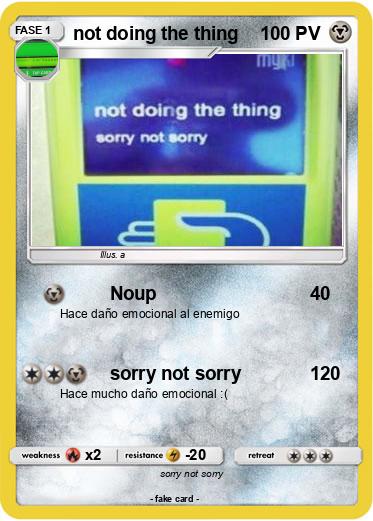 Pokemon not doing the thing