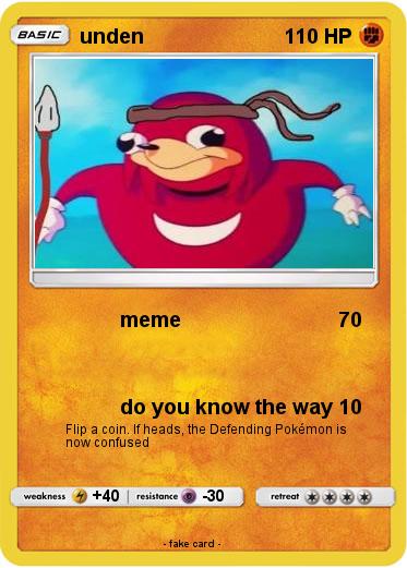 Pokemon unden