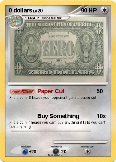 Pokemon 0 dollars