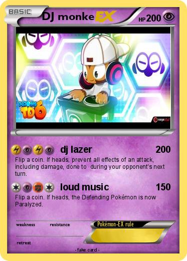 Pokemon DJ monke