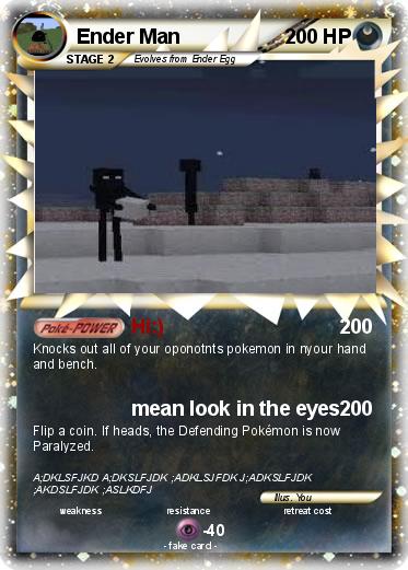 Pokemon Ender Man