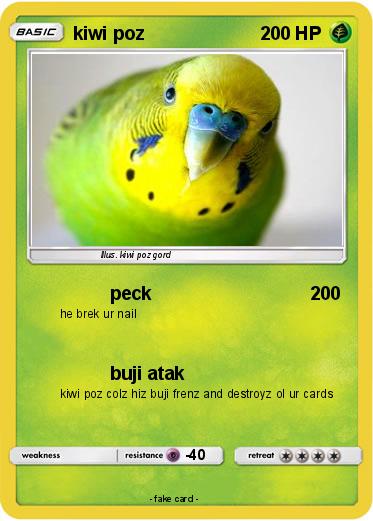Pokemon kiwi poz