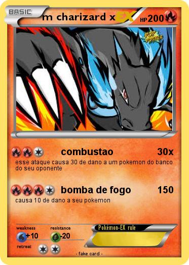 Pokemon m charizard x