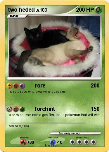 Pokemon two heded