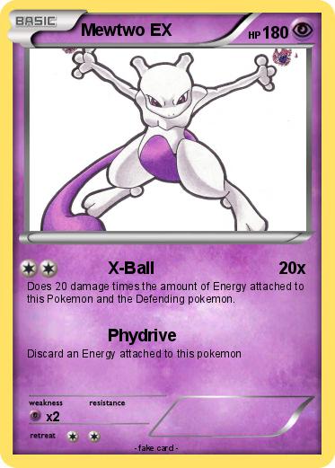 Pokemon Mewtwo EX