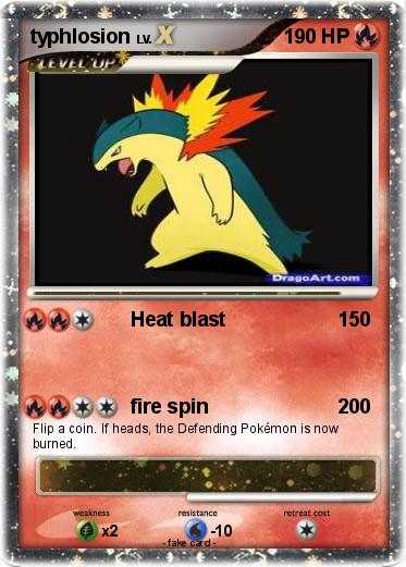 Pokemon typhlosion