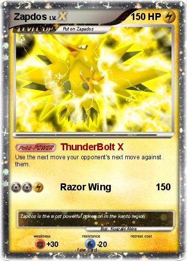 Pokemon Zapdos