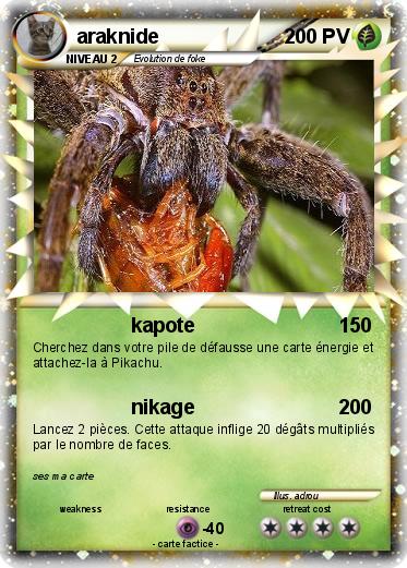 Pokemon araknide