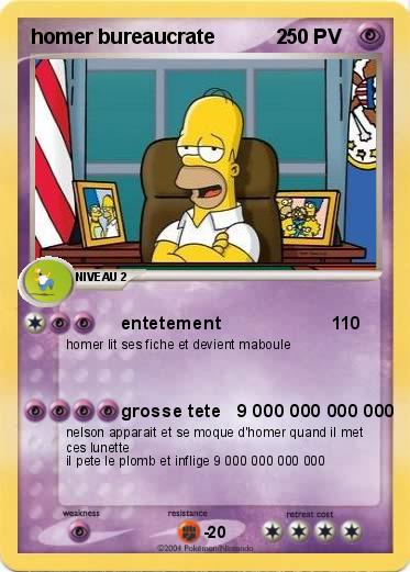 Pokemon homer bureaucrate           2