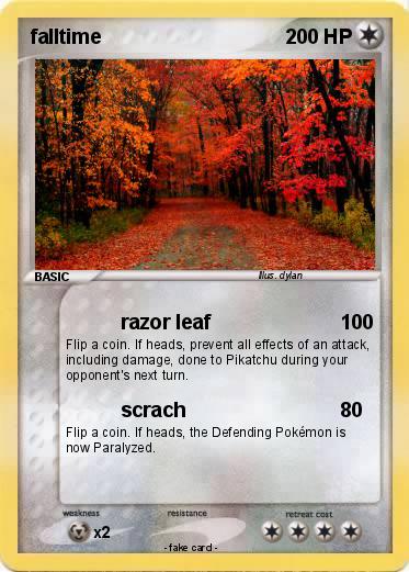 Pokemon falltime