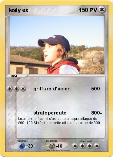 Pokemon lesly ex                                                             