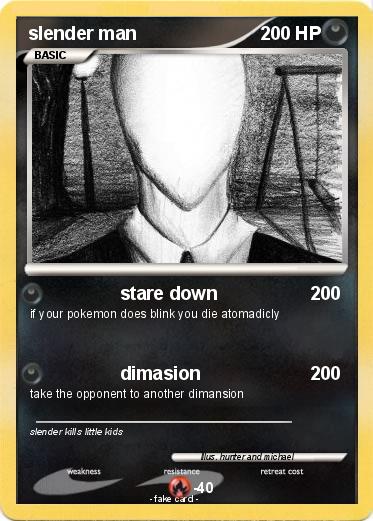 Pokemon slender man