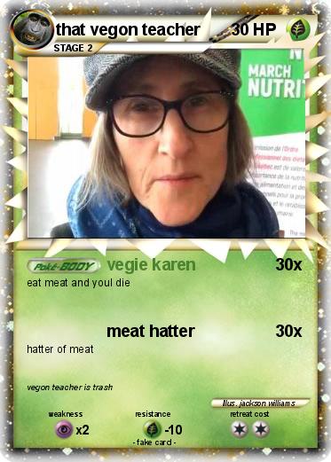 Pokemon that vegon teacher