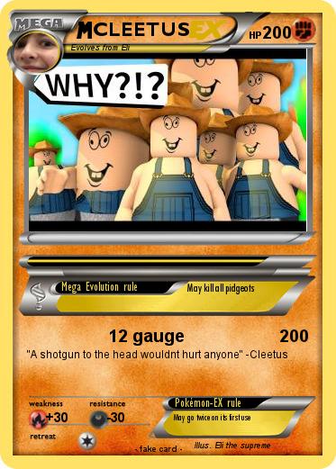 Pokemon CLEETUS