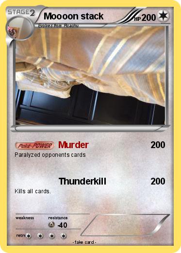 Pokemon Moooon stack