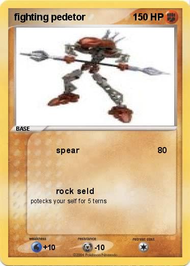 Pokemon fighting pedetor