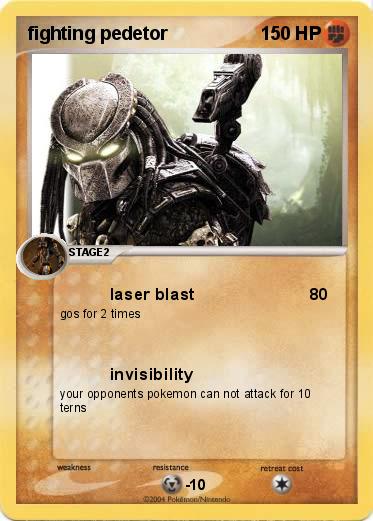 Pokemon fighting pedetor