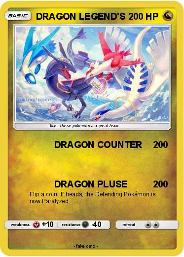 Pokemon DRAGON LEGEND'S
