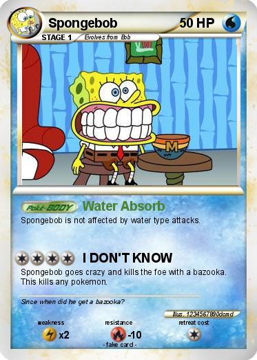 Pokemon Spongebob