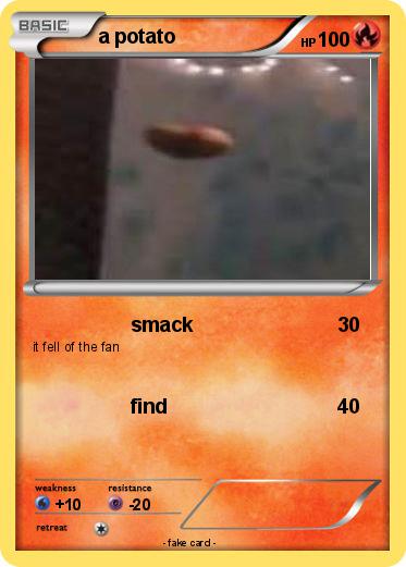 Pokemon a potato