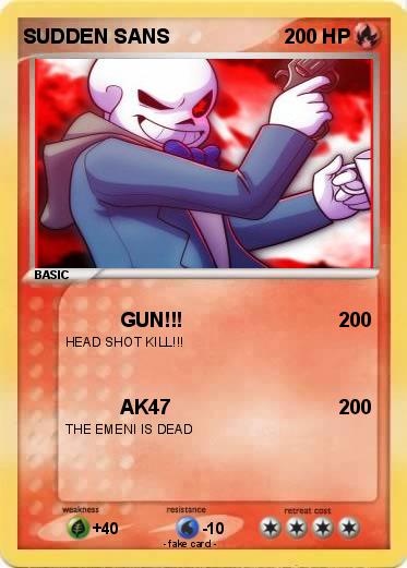 Pokemon SUDDEN SANS